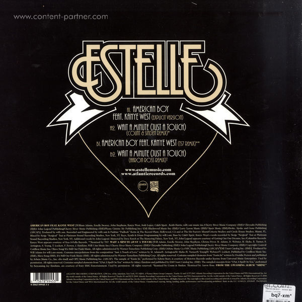 estelle - american boy (ft.kanye west) (Back)