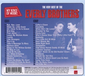 everly brothers - very best of-my kind of music (Back)