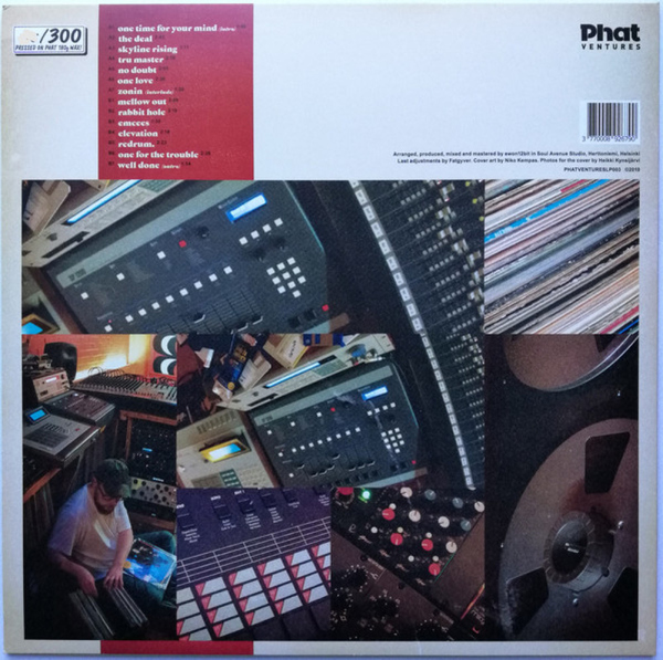 ewon12bit - One Time For Your Mind (LP) (Back)