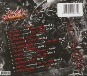 excision - x rated: remixes (Back)