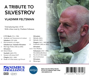 feltsman,vladimir - a tribute to silvestrov (Back)