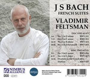 feltsman,vladimir - franz?sische suiten bwv 812-817 (Back)