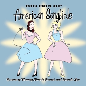 francis/clooney/lee - big box of american songbirds