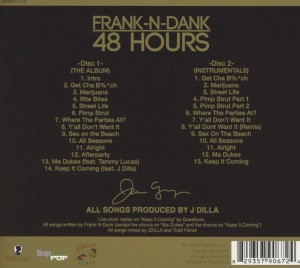 frank n dank - 48 hours (Back)
