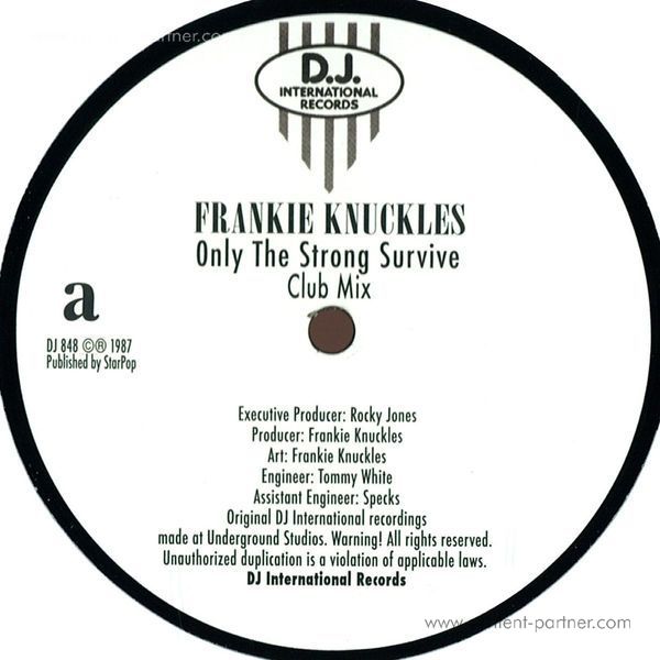 frankie knuckles - only the strong survive
