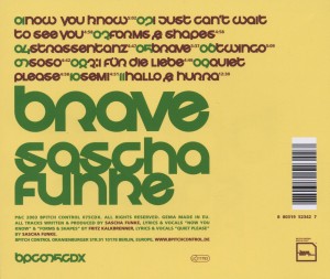 funke,sascha - brave (Back)