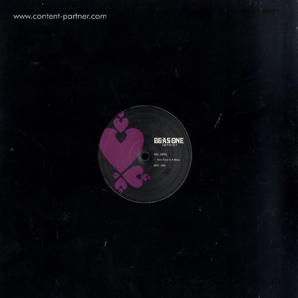 gel abril - your face is a mess (Back)