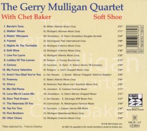 gerry quartet mulligan - soft shoe-jazz reference (Back)