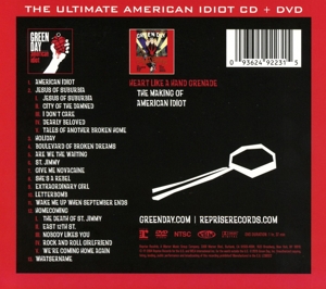 green day - the ultimate american idiot (Back)