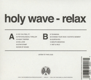 holy wave - relax (Back)