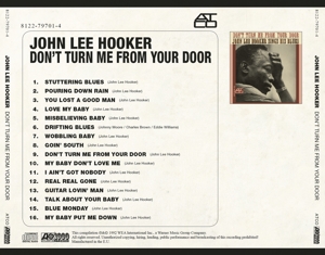 hooker,john lee - don't turn me from your door (Back)