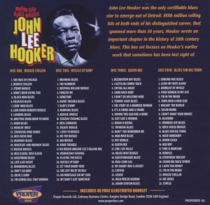 hooker,john lee - motor city blues master (Back)