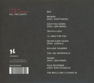 house of black lanterns - kill the lights (Back)
