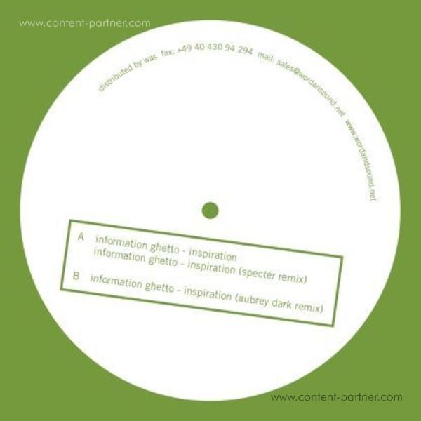 information ghetto - inspiration, specter remix (Back)