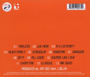 jay dee - yancey boys (instrumentals) (Back)