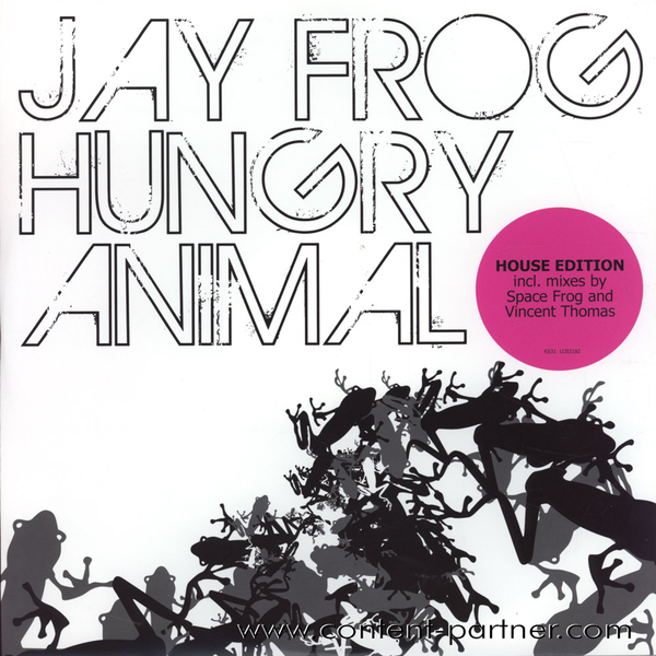 jay frog - hungry animal *house mixes (Back)