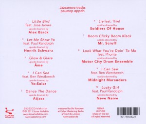 jazzanova - upside down (Back)