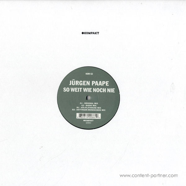 juergen paape - so weit wie noch nie FRESHLY RE-PRESSED