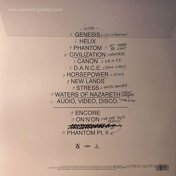 justice - access all arenas (Back)