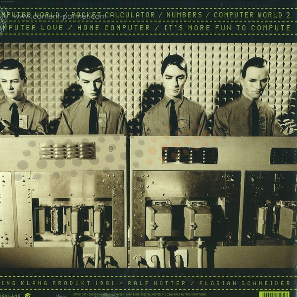 kraftwerk - computer world (Back)