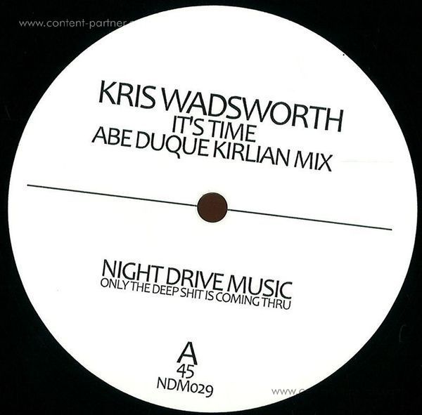 kris wadsworth - it's time (abe duque & jimmy edgar mixes