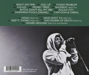 lamar,kendrick - live at melkweg (amsterdam) (Back)
