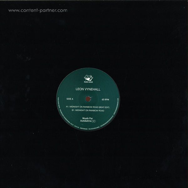 leon vynehall - midnight on rainbox (Back)