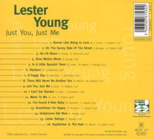 lester young - just you,just me (Back)