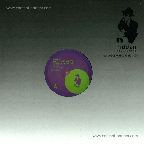 m.a.d.a. + plankton - antiz ep, sasha carassi & mike wall rmx (Back)