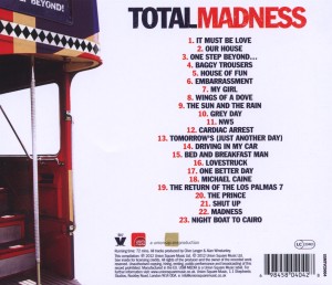 madness - total madness (Back)