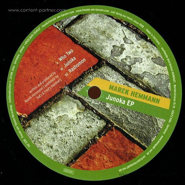 marek hemmann - junoka ep