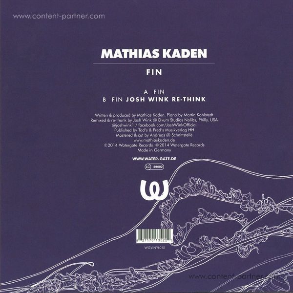 mathias kaden - fin, josh wink re-think (Back)