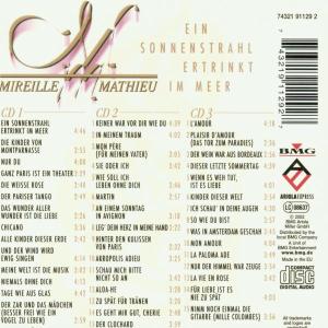 mireille mathieu - ein sonnenstrahl ertrinkt im m (Back)
