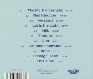 moderat - ii (jewelcase version) (Back)