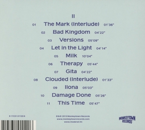 moderat - ii (ltd.digipak version) (Back)