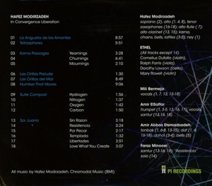 modirzadeh,hafez/ethel string quartet - in convergence liberation (Back)