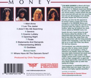 money - first investment (lim.collector's edit.) (Back)