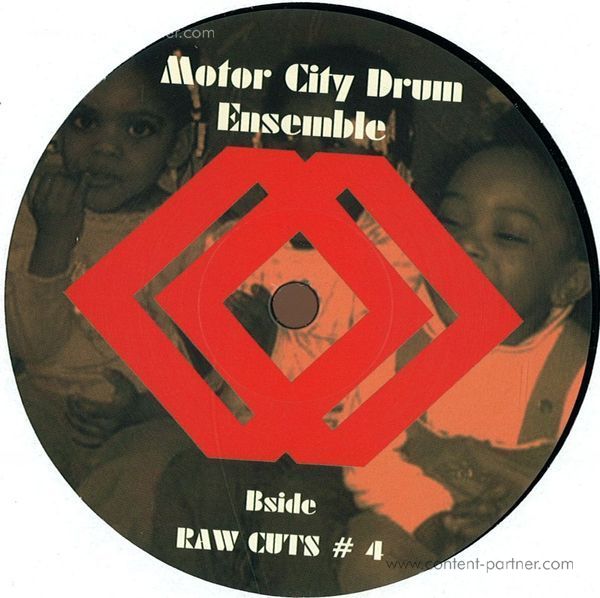 motor city drum ensemble - raw cuts 3 & 4 (repressed) (Back)