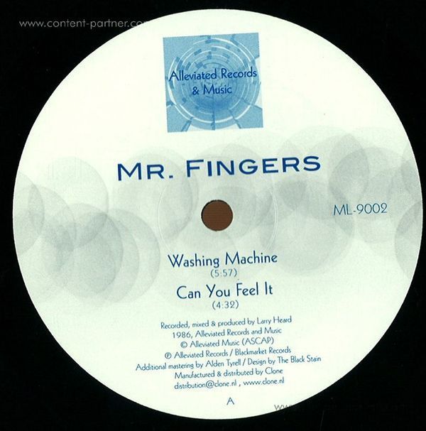 mr. fingers - washing machine (Back)