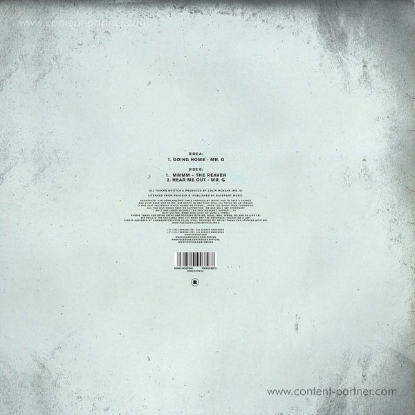 mr. g - retrospective sampler 2 (Back)