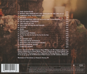 my chemical romance - may death never stop you-greatest hits 2 (Back)