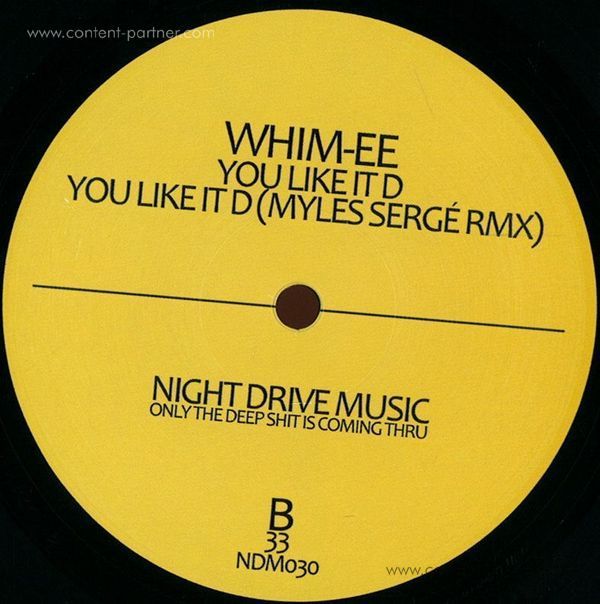 myles serge, whim-ee - jomars groove (Back)