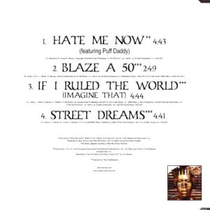 nas - hate me now (Back)