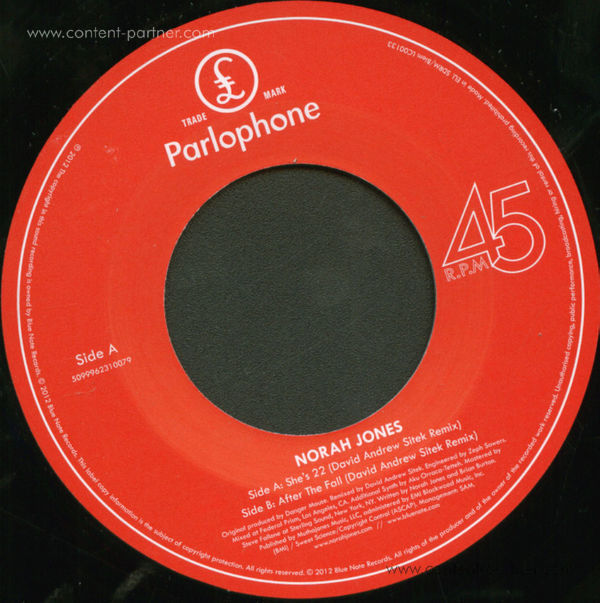 norah jones - she's 22 / after the fall
