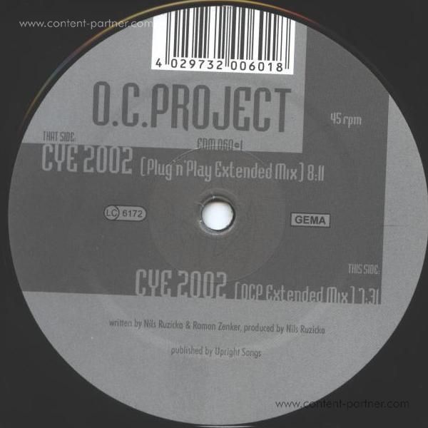 o.c.project - close your eyes 2002 (back in) (Back)