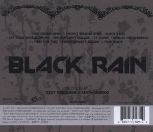 ozzy osbourne - black rain (Back)
