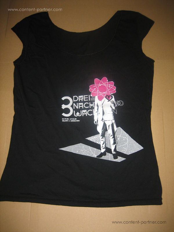 palais t-shirt schwarz, girls - 3 tage wach
