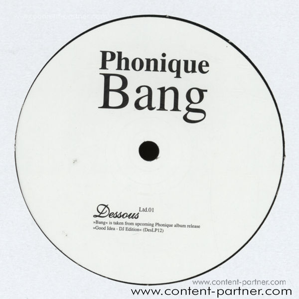 phonique - bang