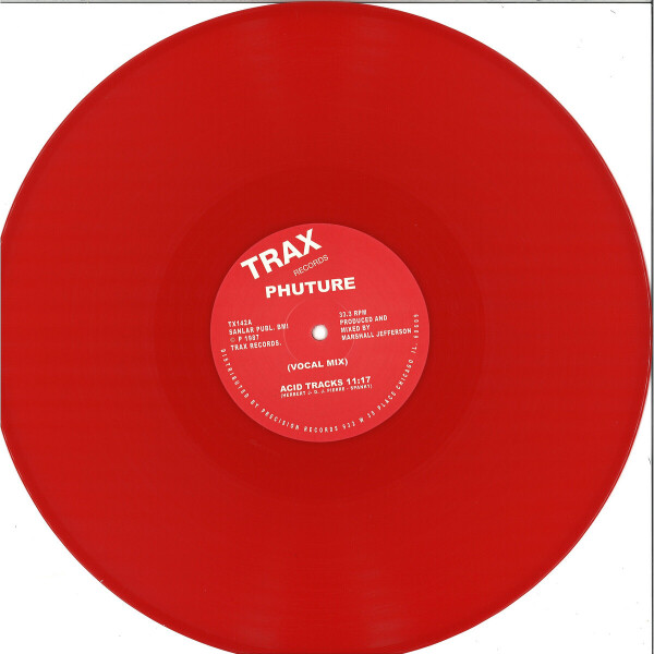 phuture - acid tracks (2020 Red Repress)