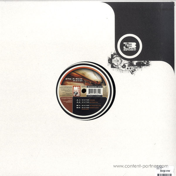 pig & dan - on a train (big room rmx) (Back)